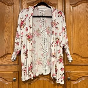 Maurice's Floral Cardigan